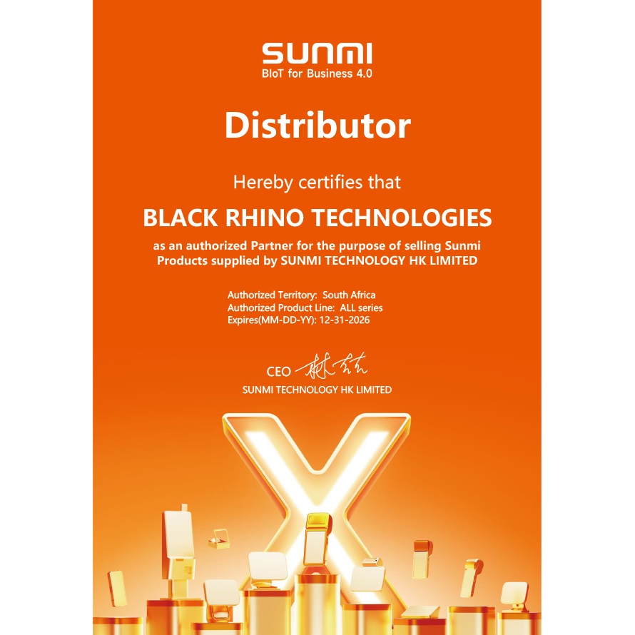 BLACK RHINO TECHNOLOGIES-商米授权书2024